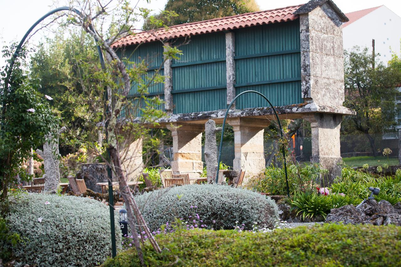 Termas De Cuntis - Hotel Castro Do Balneario Bagian luar foto